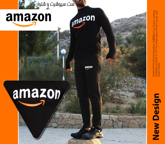 ست سیوشرت و شلوار مدل amazon