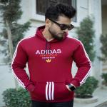 هودی مردانه Adidas مدل Karon (زرشکی)