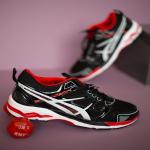 کفش مردانه Asics مدل Gel (مشکی قرمز)