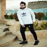 سویشرت شلوار مردانه Adidas مدل Nelvi (سفید)